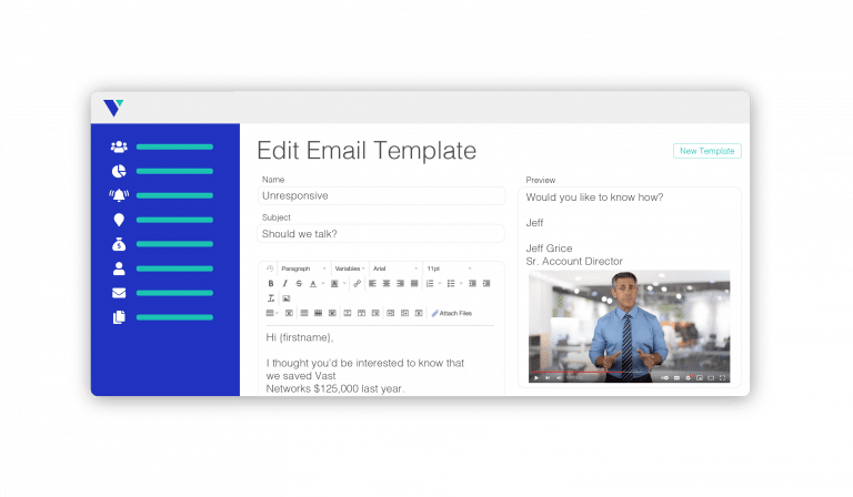 email templates with video