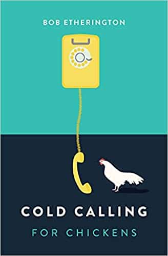 book cover for cold calling for chickens