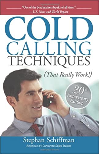 book cover for cold calling techniques