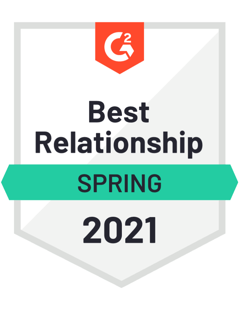 g2 best relationship badge