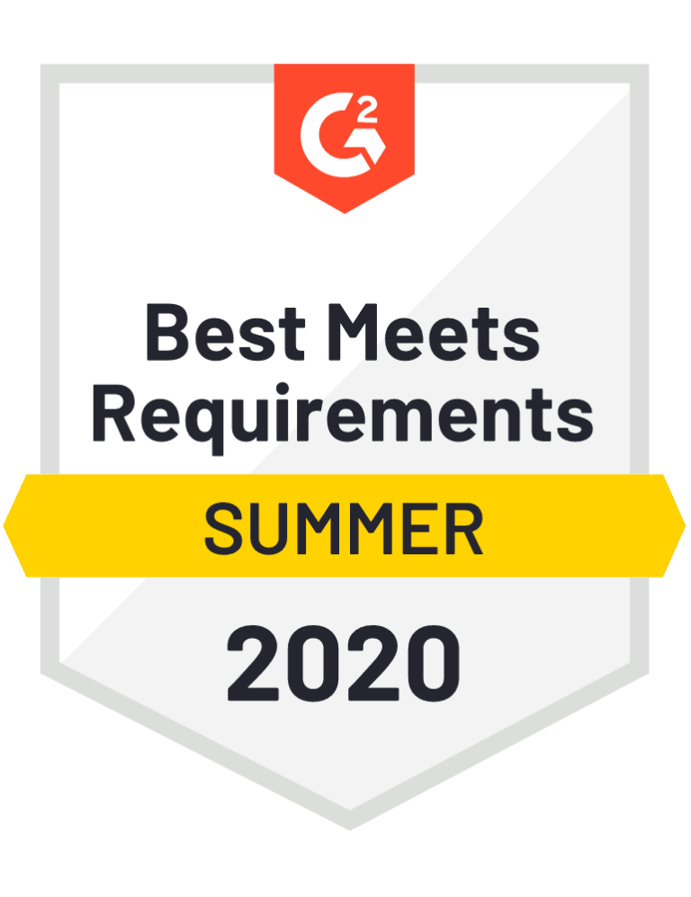 g2 best meets requirements badge