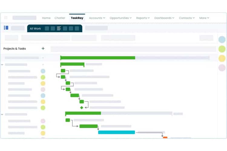 screen capture of taskray automation