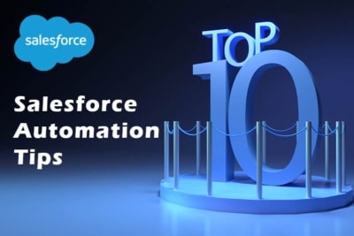 top 10 salesforce automation tips graphic